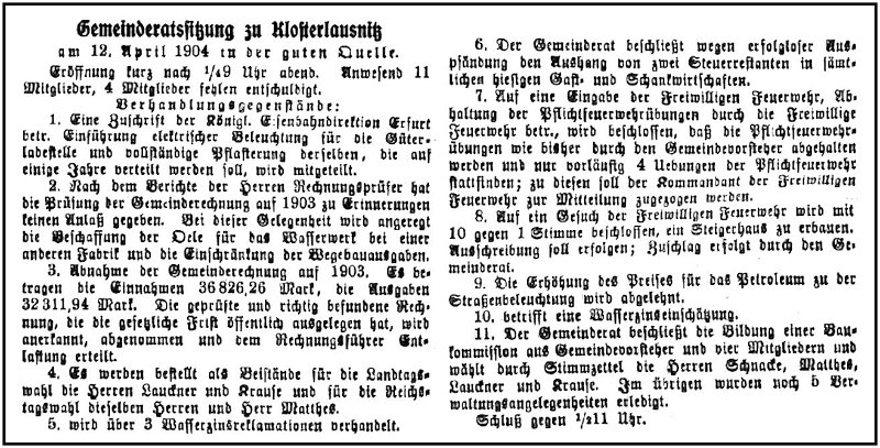 1904-04-12 Kl Gemeinderatssitzung